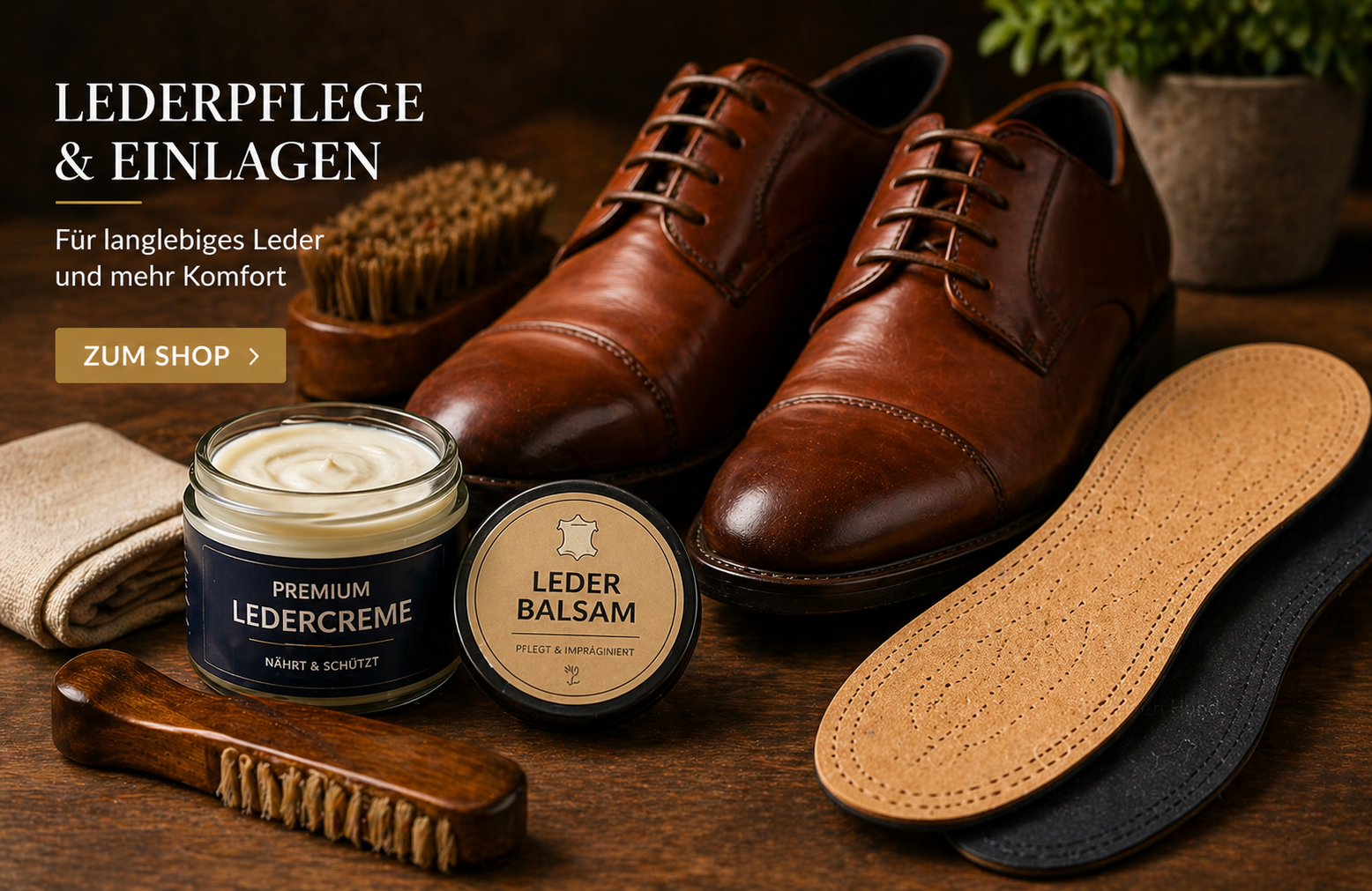 Lederpflege, Schuhpflege und Zubehör